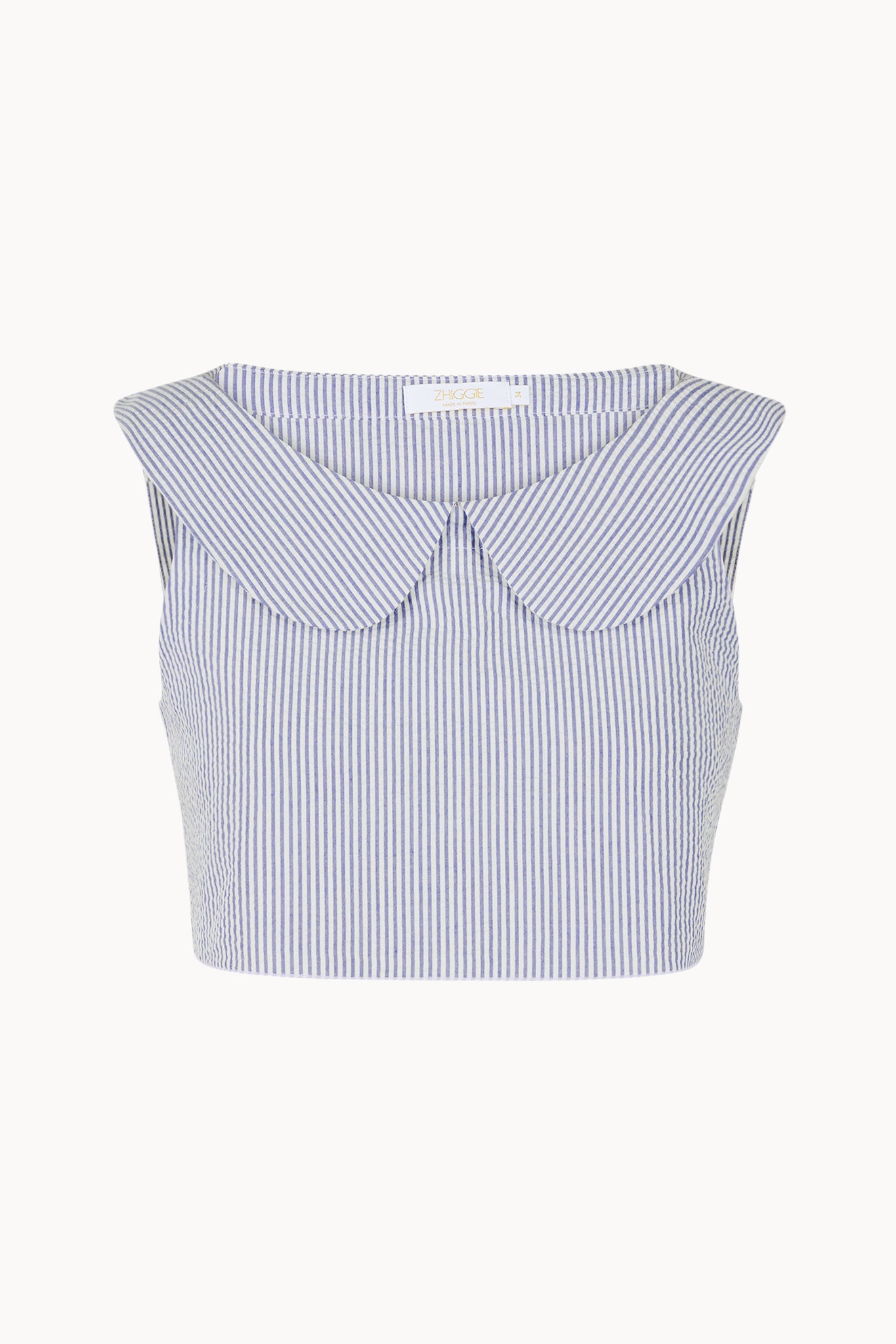 Gabriella Top - Ice - Stripes