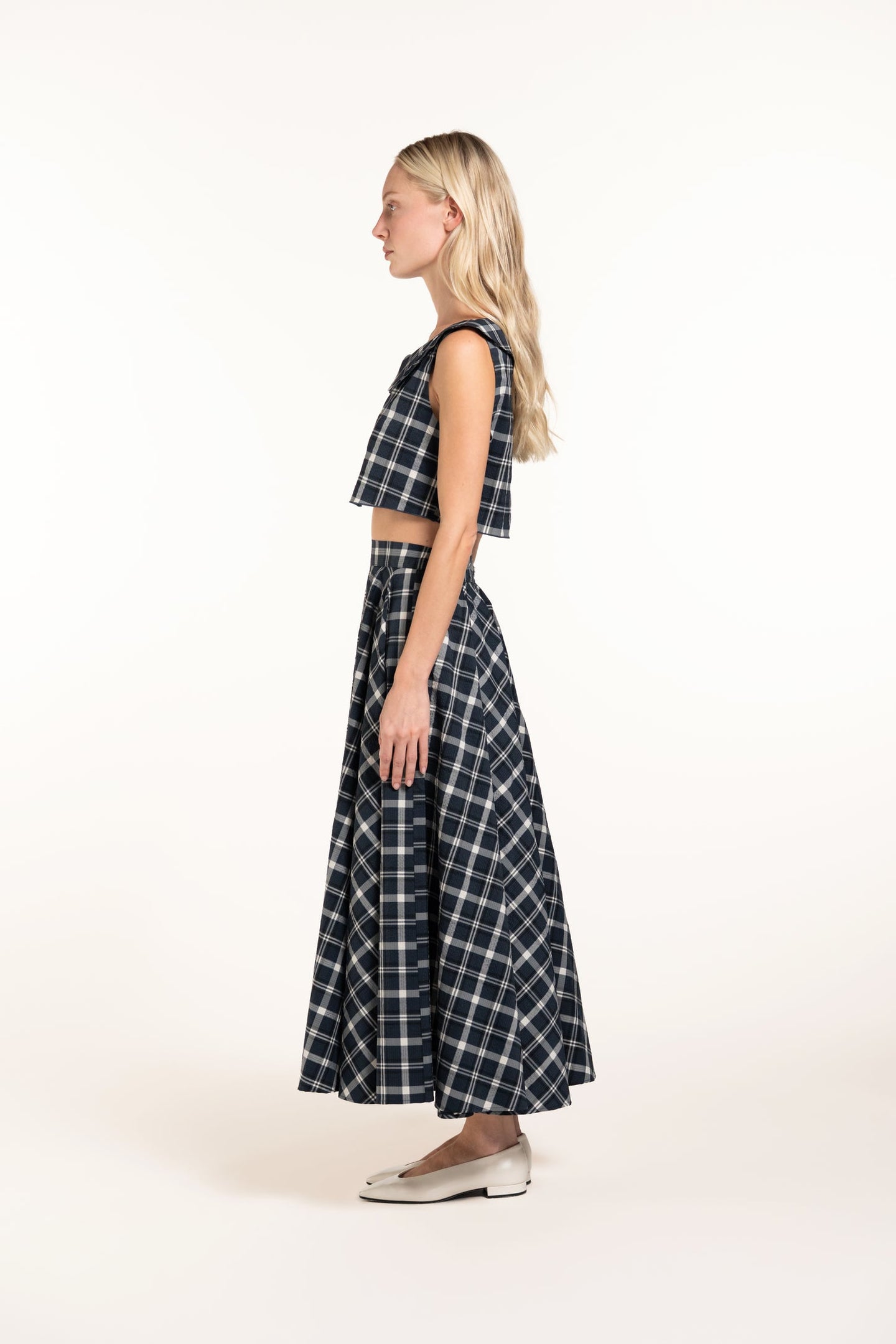 Gabriella Top - Loch - Plaid