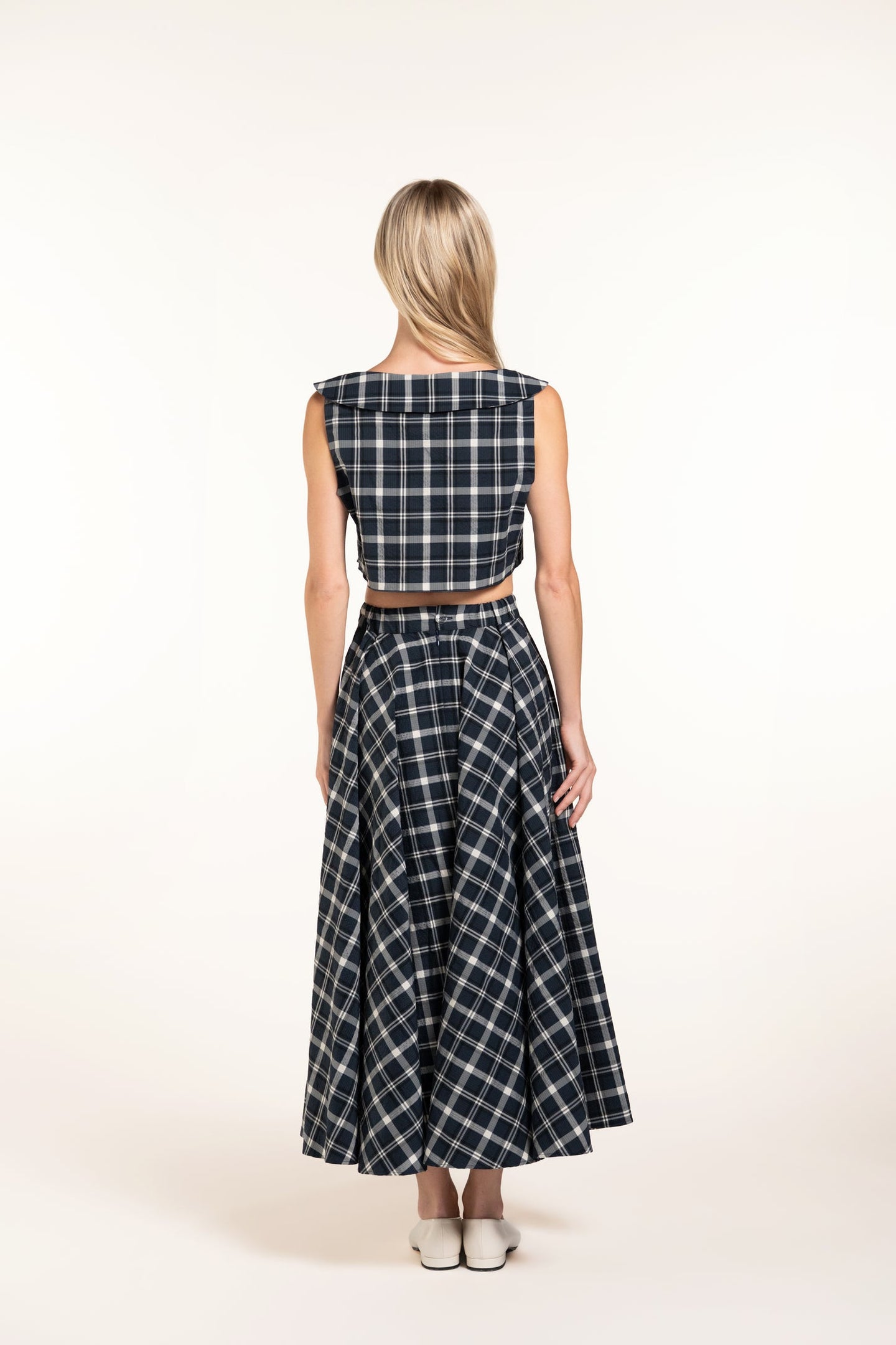 Gabriella Top - Loch - Plaid