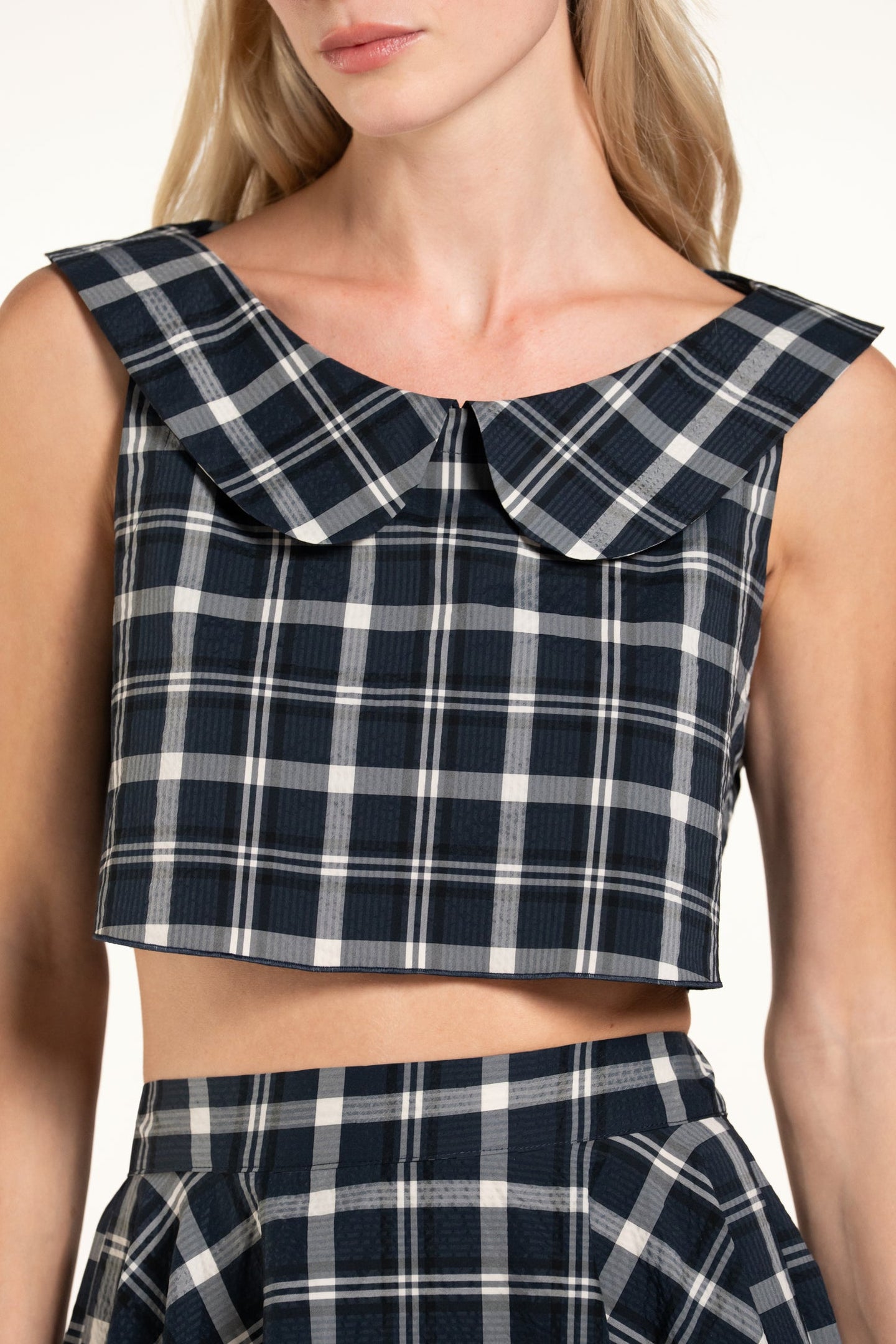 Gabriella Top - Loch - Plaid