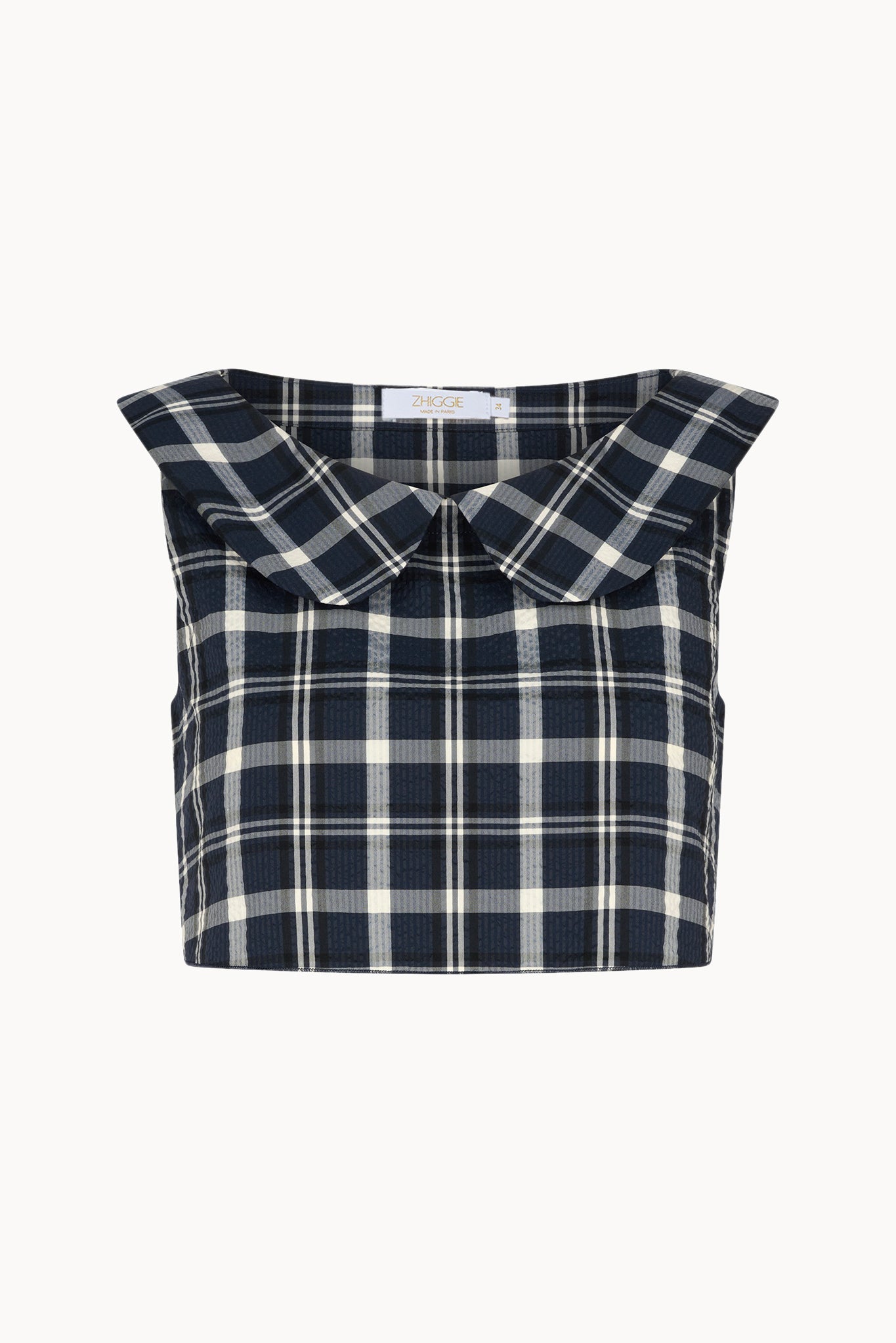Gabriella Top - Loch - Plaid