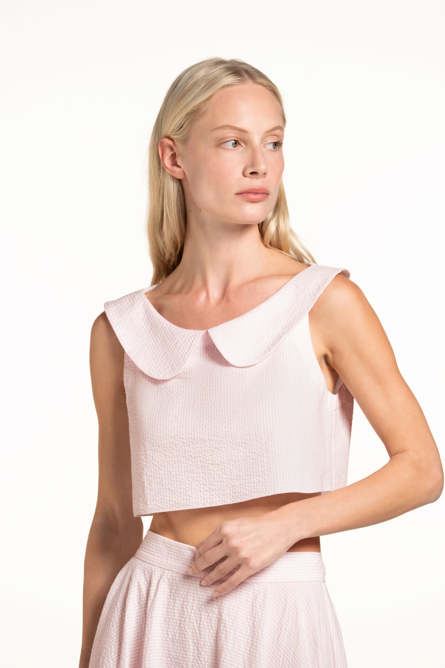 Gabriella Top - Pink - Stripes