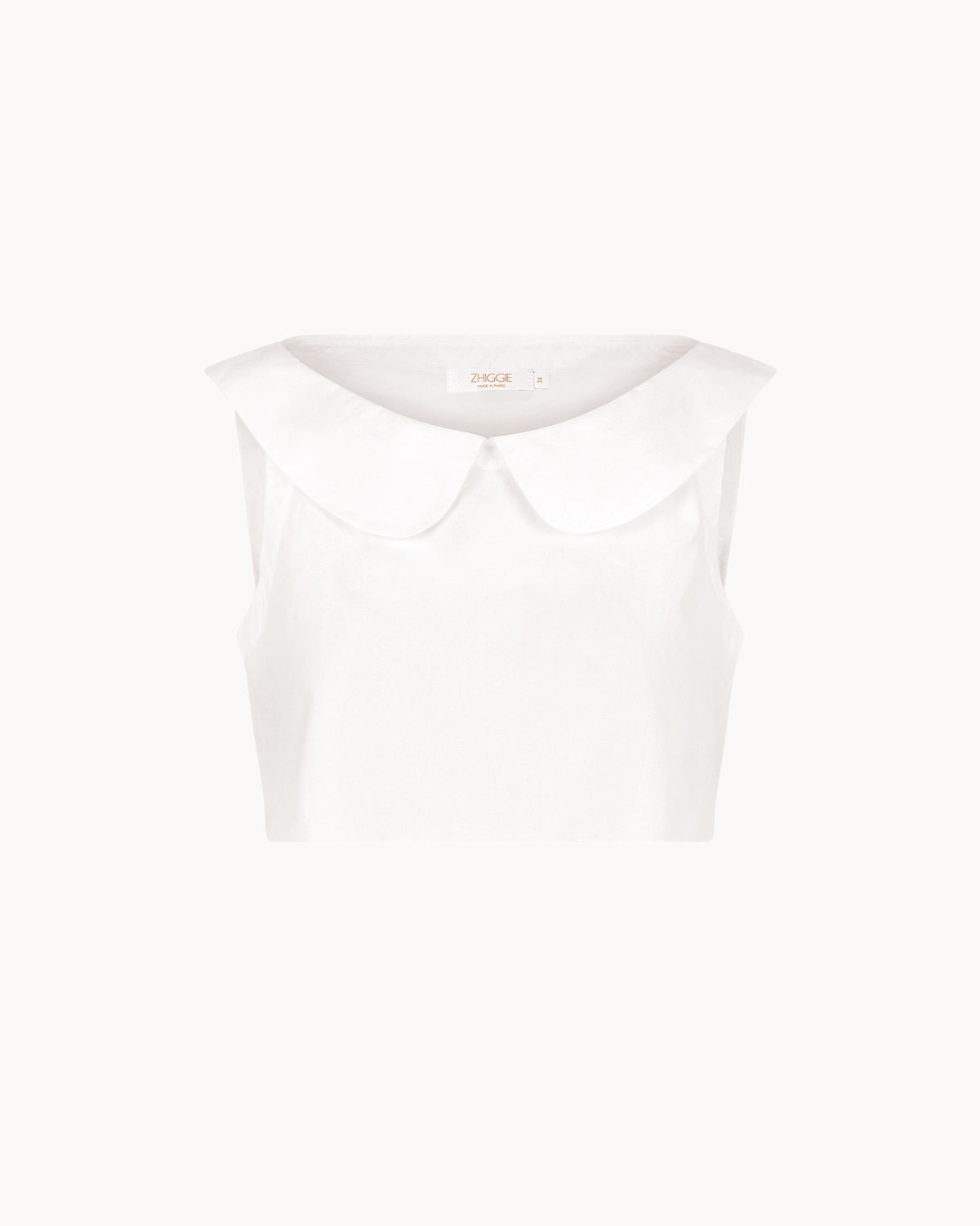 Zhiggie Gabriella Top in white