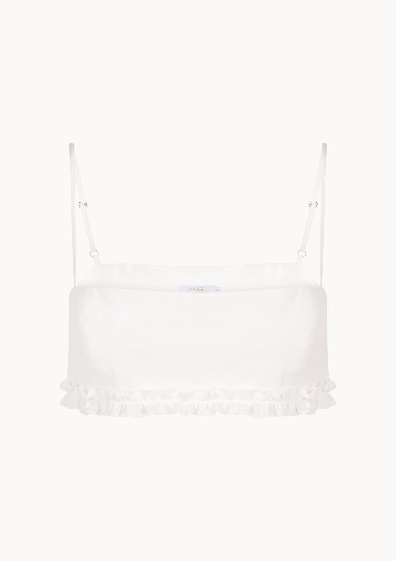 Louise Top - White - Solid