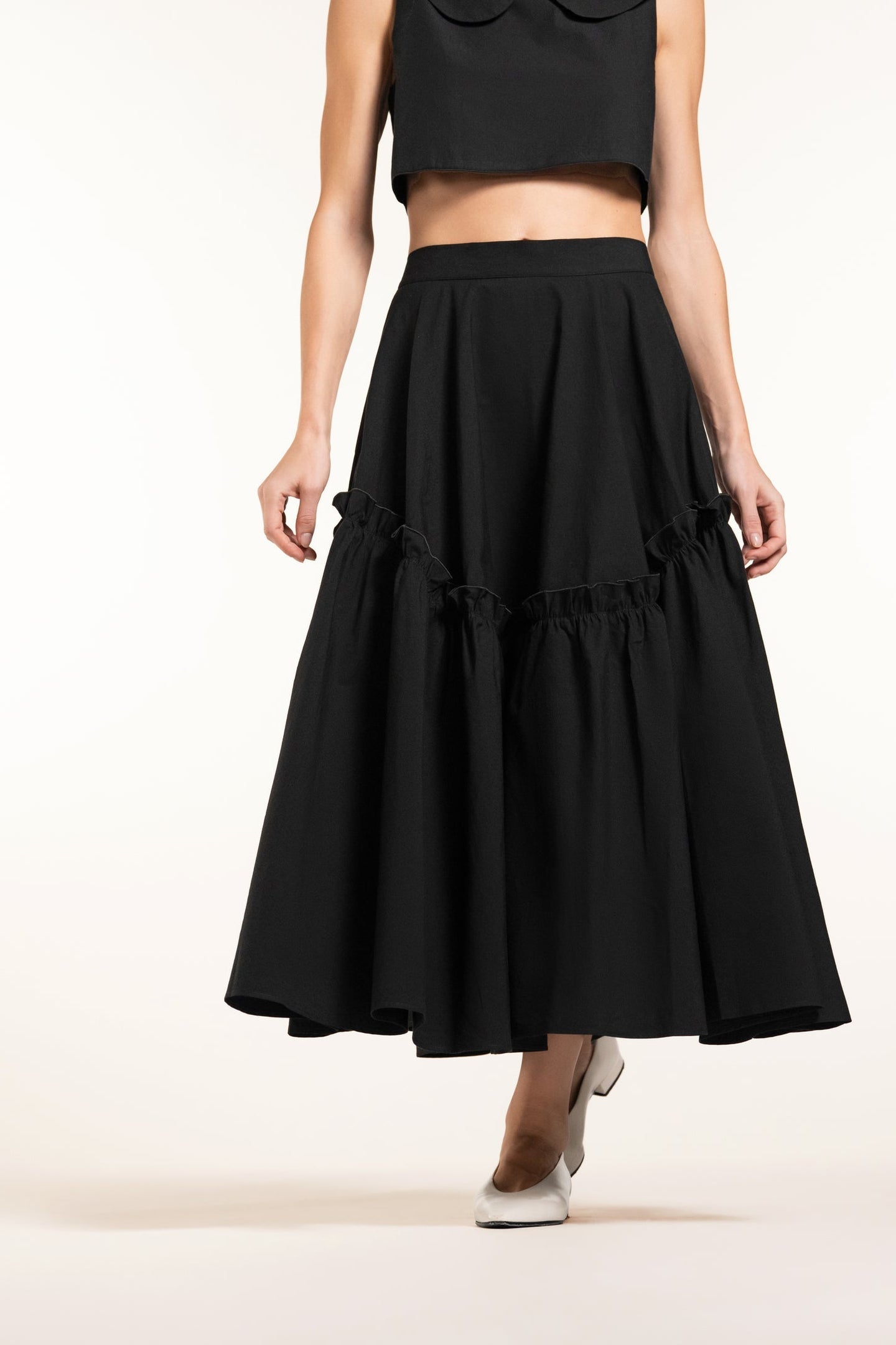 Mathilde Skirt - Black - Solid