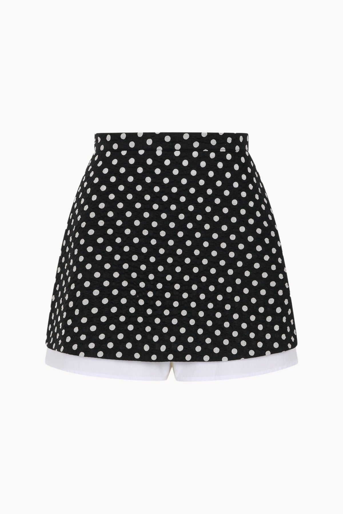 Romy Skort - Black - Polkadots