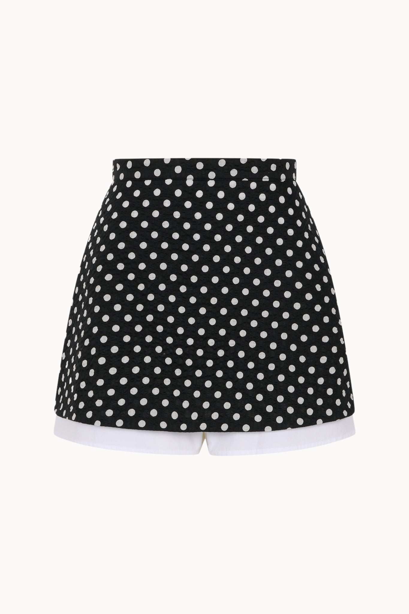 Romy Skort - Black - Polkadots