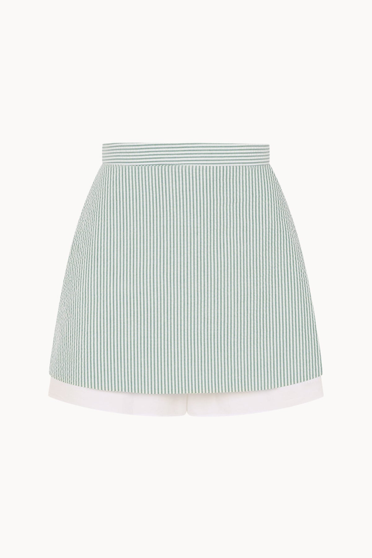 Romy Skort - Sage - Stripes