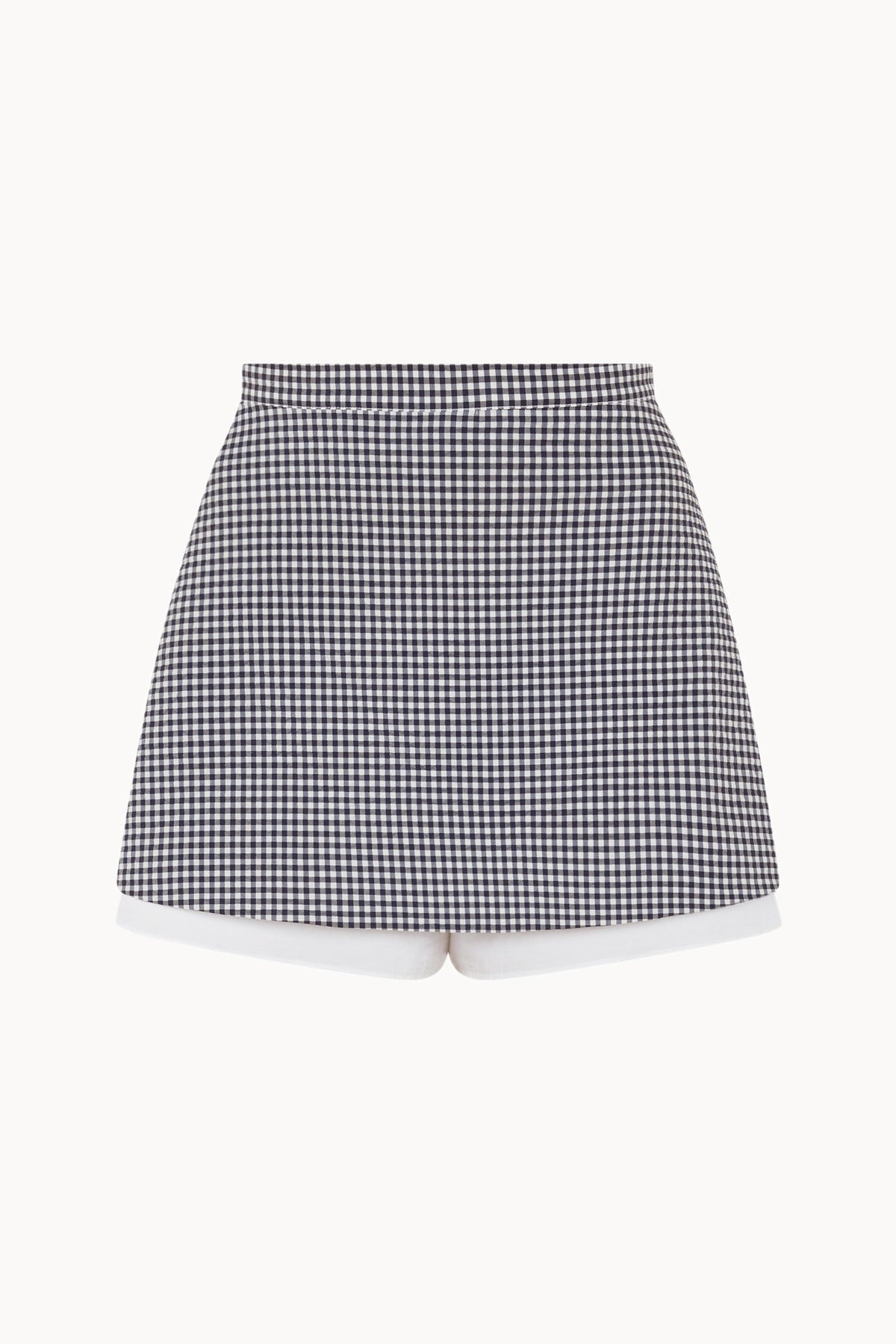 Romy Skort - Navy - Gingham