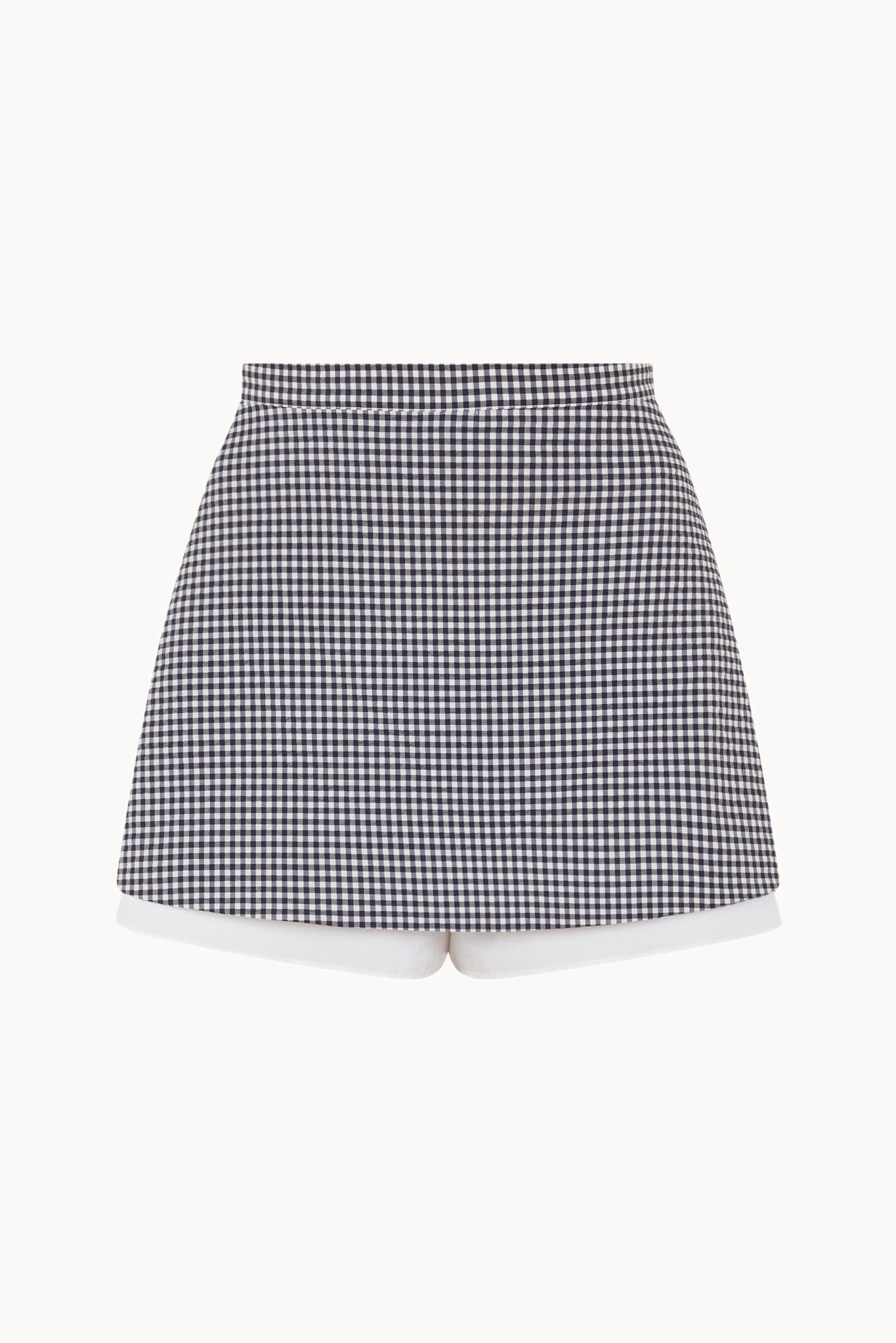 Romy Skort - Navy - Gingham