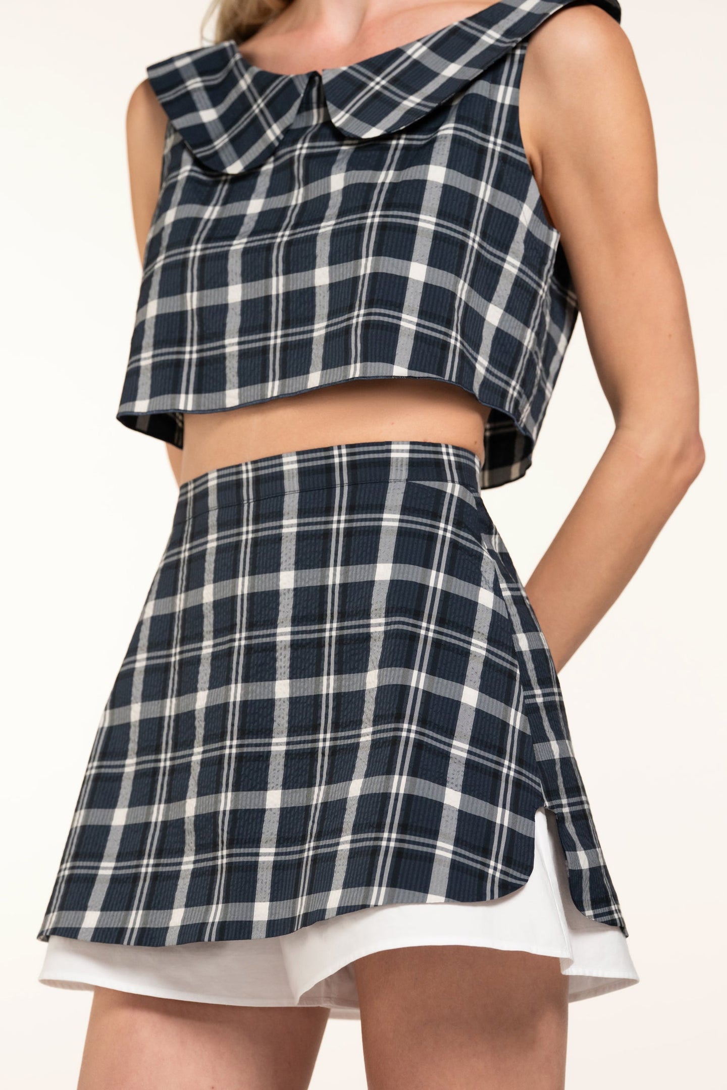 Romy Skort - Loch - Plaid