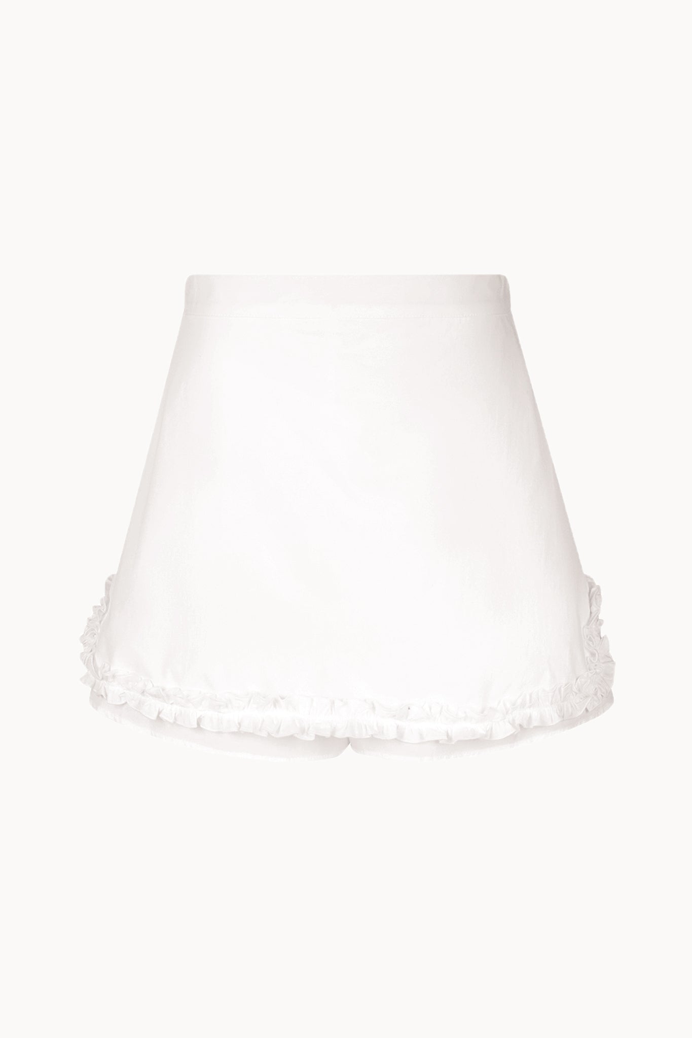Romy Skort - White - Solid