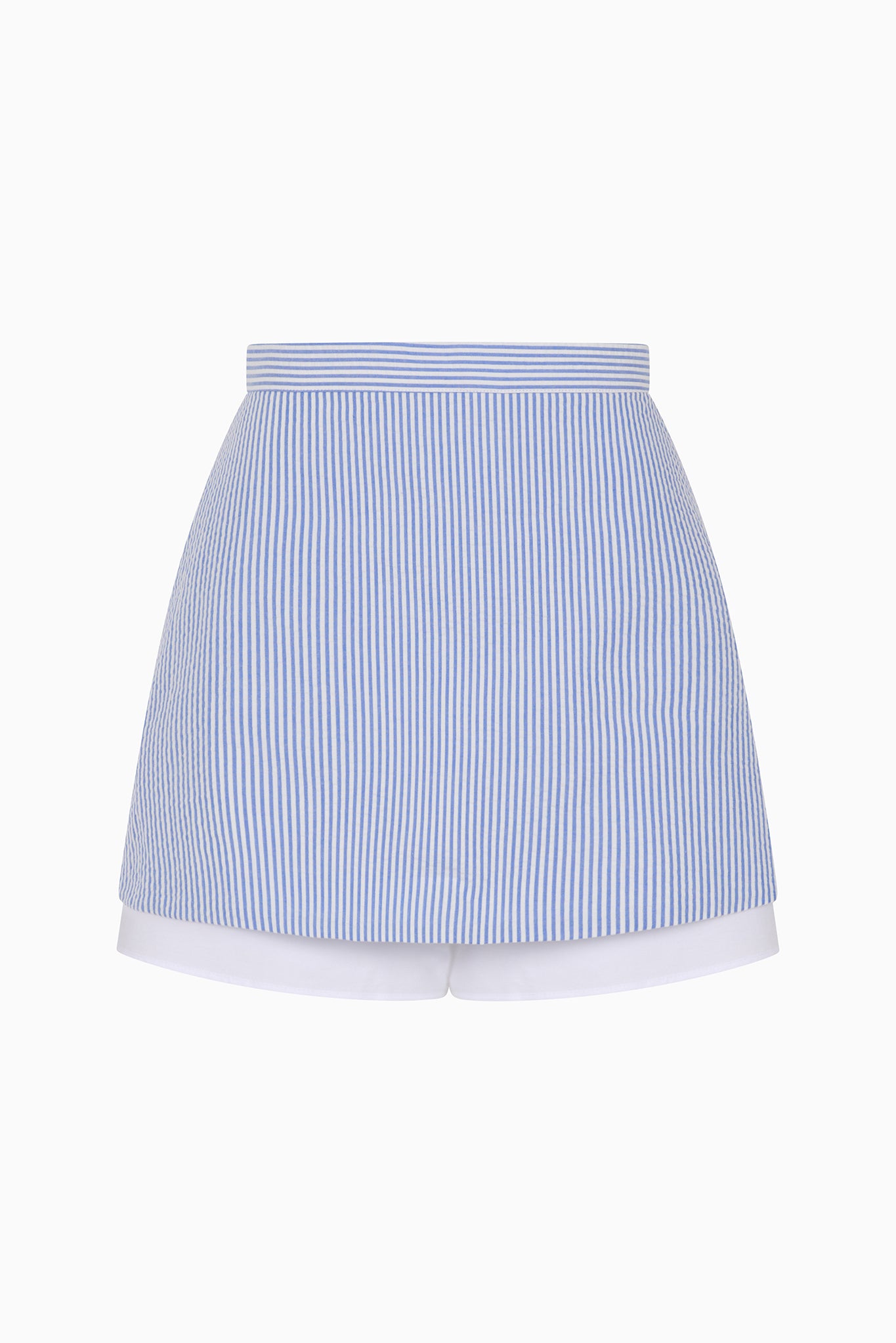 ROMY skort in light blue stripes