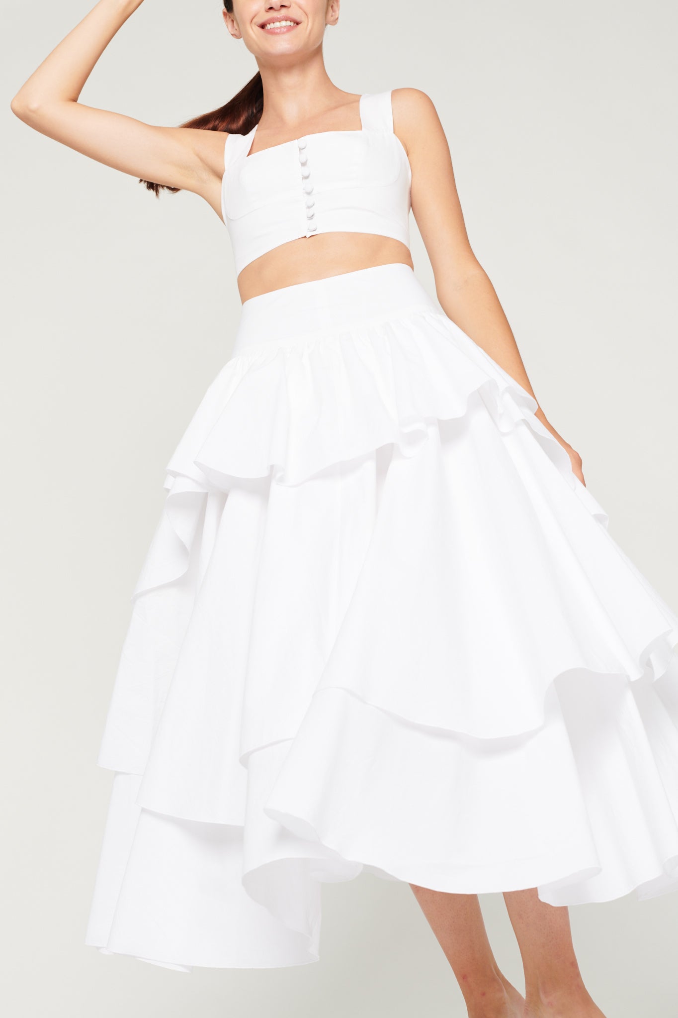 ANALIE skirt in white