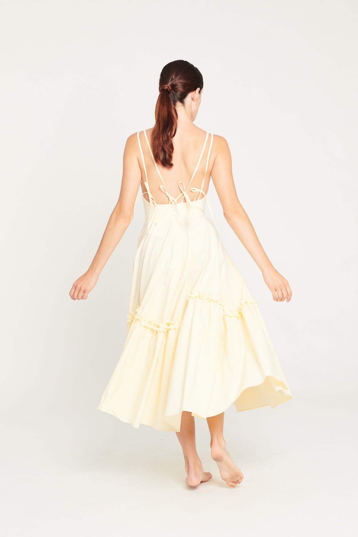 ALVANA dress in yellow