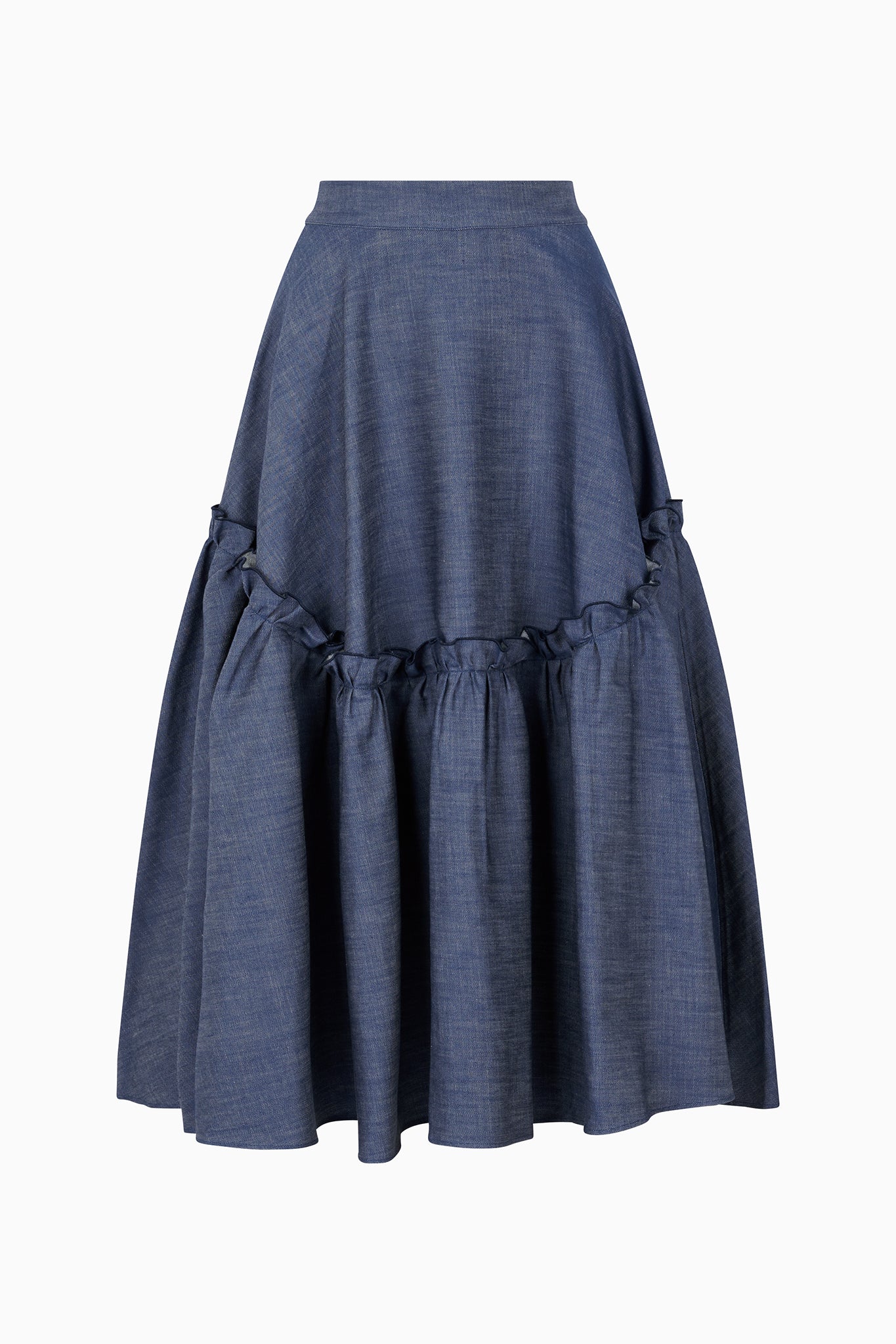 MATHILDE skirt in blue denim