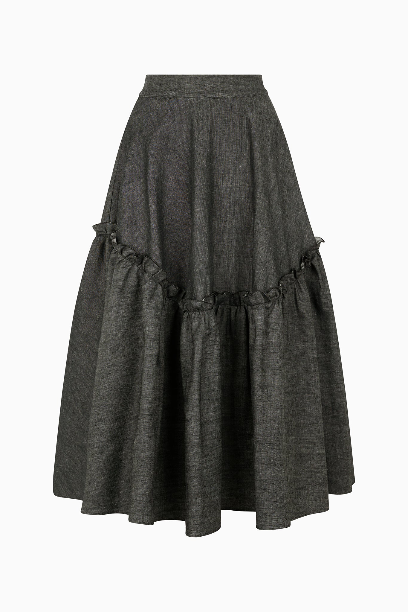 MATHILDE skirt in black denim