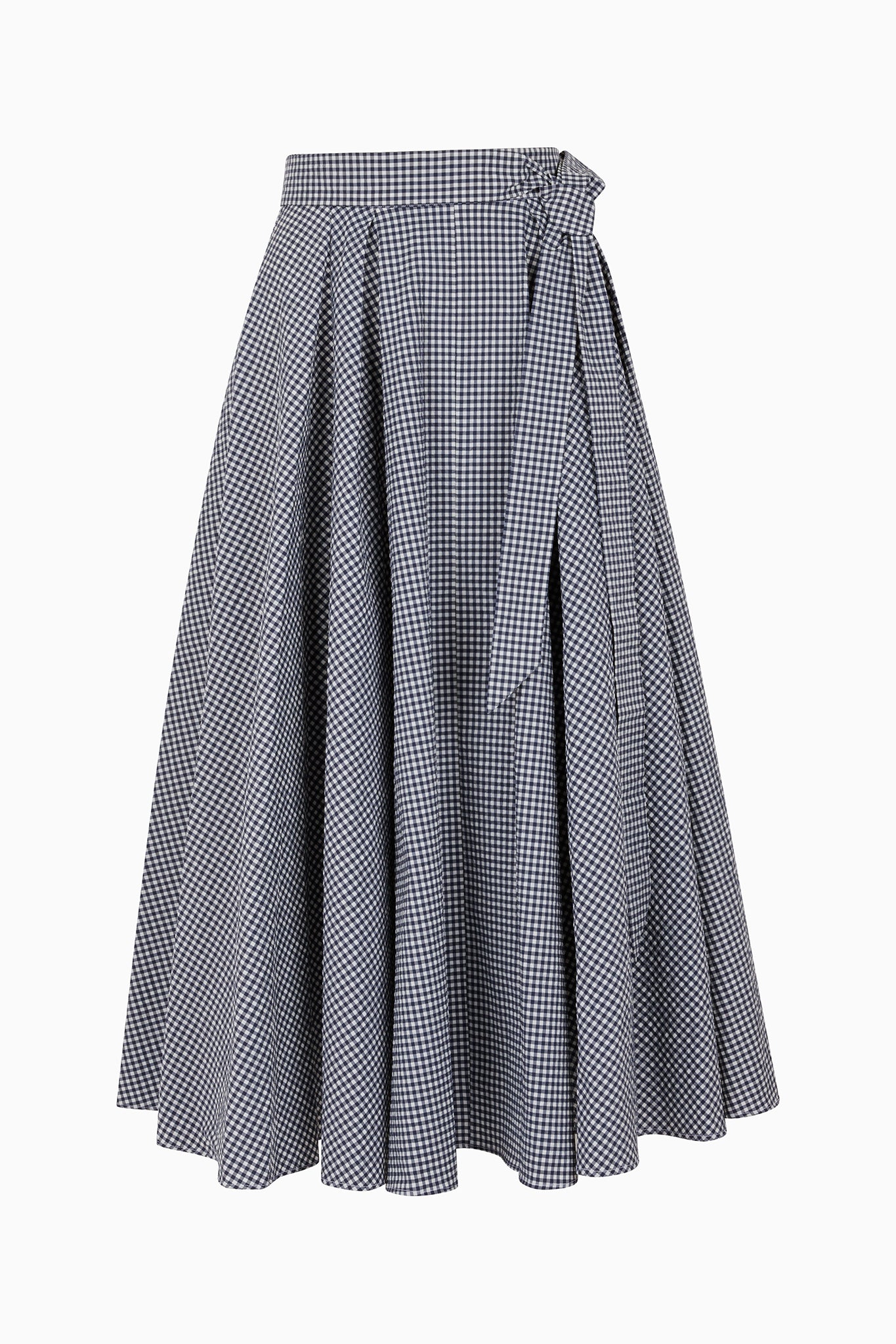 ANANE skirt in navy gingham