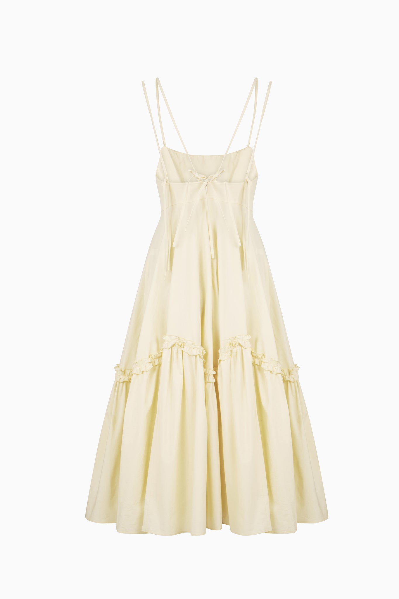 ALVANA dress in yellow